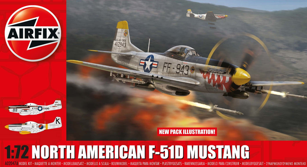 North American F-51D Mustang - A02047A - New for 2022