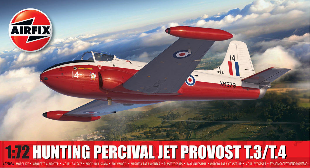 Hunting Percival Jet Provost T.3/T.4