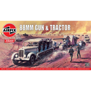 88mm Gun & Tractor - A02303V -Available