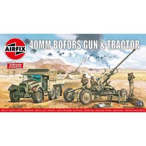 Bofors 40mm Gun & Tractor - A02314V -Available