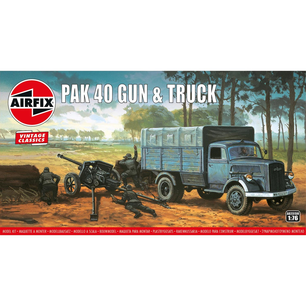 Pak 40 Gun & Track - A02315V -Available