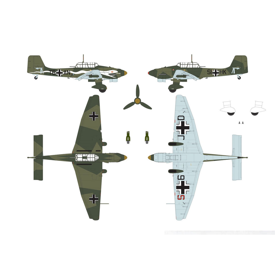 Junkers JU87B-2/R-2 - A07115 -Available