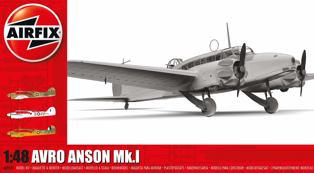 Avro Anson Mk.I - A09191 - New for 2022