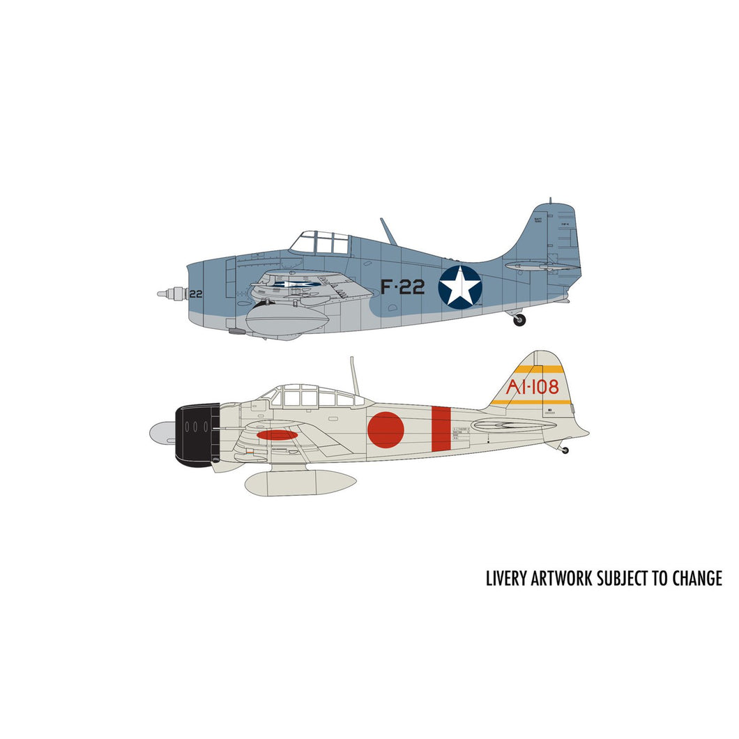 Grumman F-4F4 Wildcat & Mitsubishi Zero Dogfight Double - A50184 -PRE ORDER Oct-20