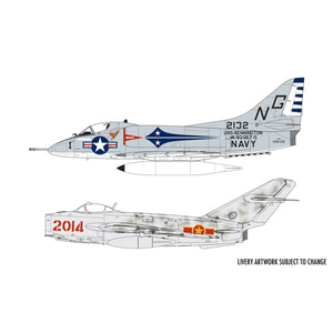 Mig 17F Fresco Douglas A-4B Skyhawk Dogfight Double - A50185 -PRE ORDER Jun-20