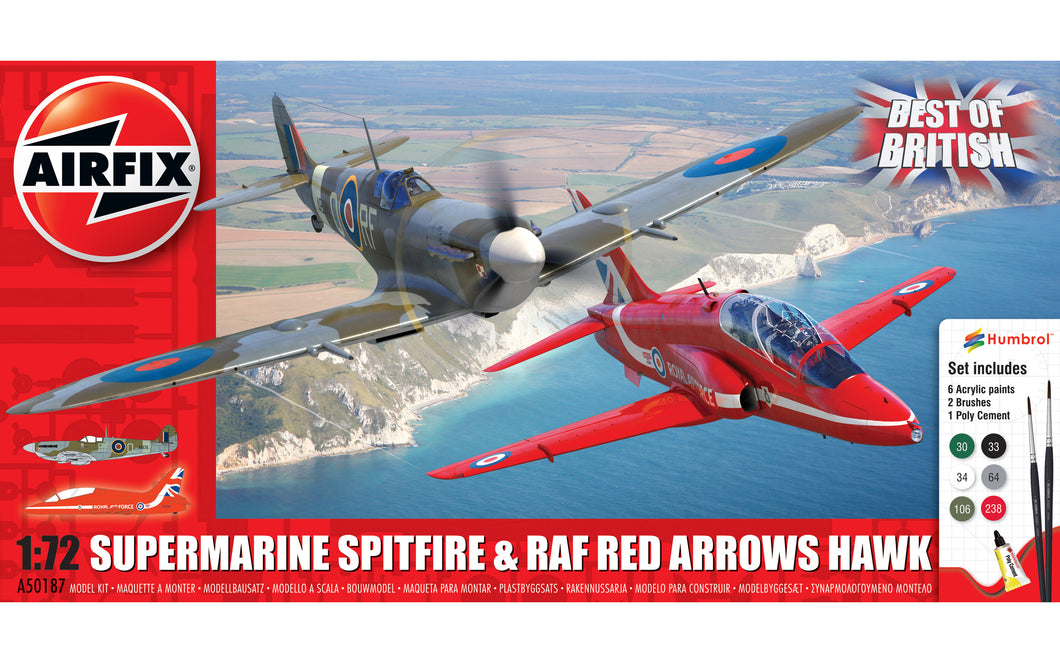 Best of British Spitfire and Hawk - A50187 - New For 2021