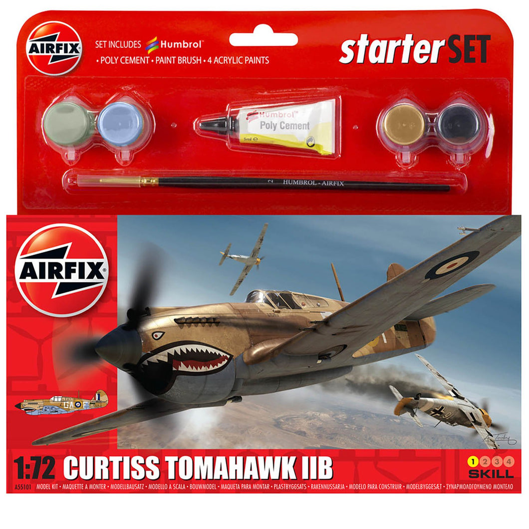 Small Starter Set - Curtiss Tomahawk IIB - A55101 -Available