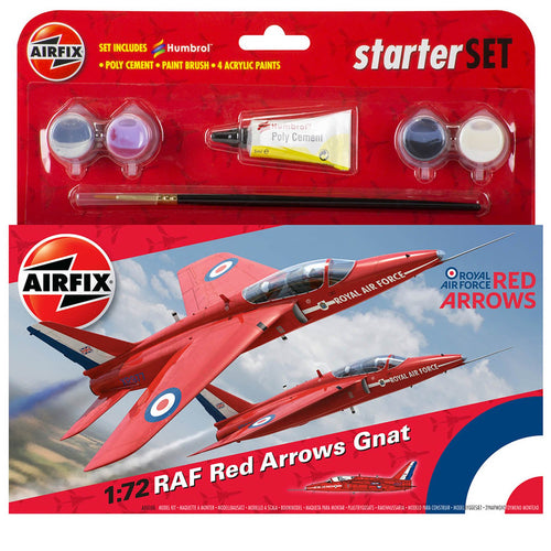 Small Starter Set - RAF Red Arrows Gnat  - A55105 -Available