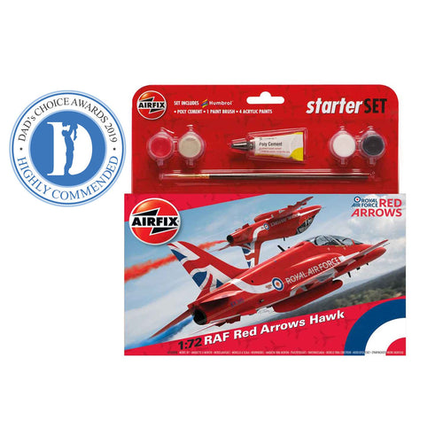 Medium Starter Set - RAF Red Arrows Hawk  - A55202C -PRE ORDER Apr-20