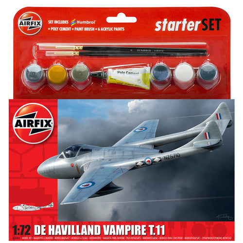 Medium Starter Set -de Havilland Vampire T.11 - A55204 -Available