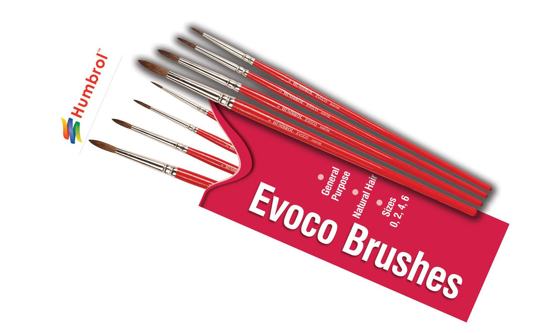 Brush Pack - Evoco  0, 2, 4, 6 - AG4150 -Available