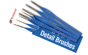 Brush Pack - Detail Ergonomic Handle 00, 0, 1, 2 - AG4304