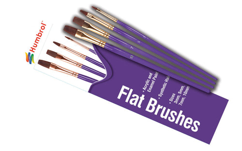 Brush Pack - Flat 3, 5, 7, 10 - AG4305 -Available