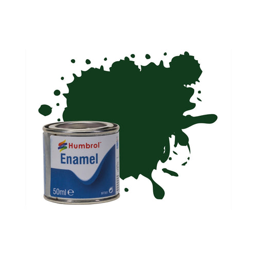 No 3 Brunswick Green - Gloss   - 50 ml Enamel Paints - AQ0003