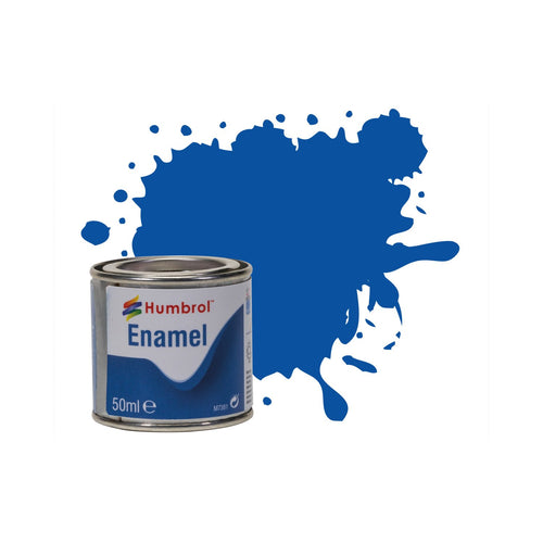 No 14 French Blue - Gloss   - 50 ml Enamel Paints - AQ0014