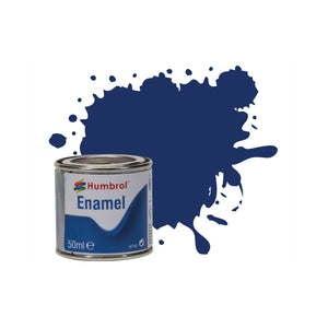No 15 Midnight Blue - Gloss   - 50 ml Enamel Paints - AQ0015