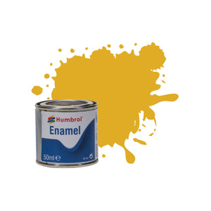 No 16 Gold - Metallic   - 50 ml Enamel Paints - AQ0016