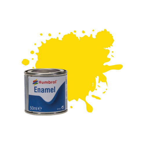 No 69 Yellow - Gloss   - 50 ml Enamel Paints - AQ0069