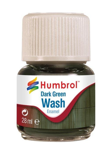 28ml Enamel Wash Dark Green - AV0203 -Available