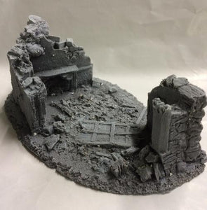 25/28mm Small Derelict Building - Type 6 - BZB6