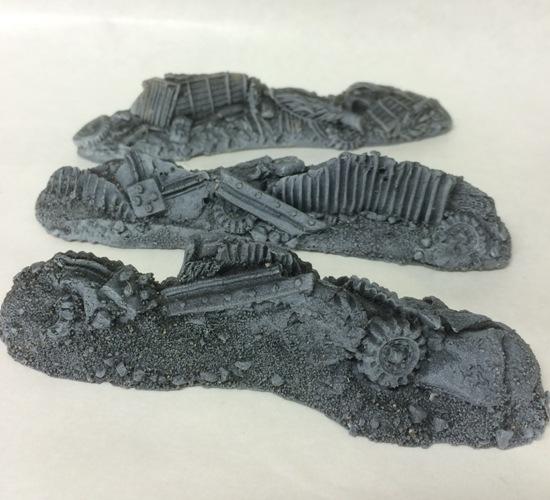 ASSTD BARRICADES (3 PER PACK) - BZDBAR