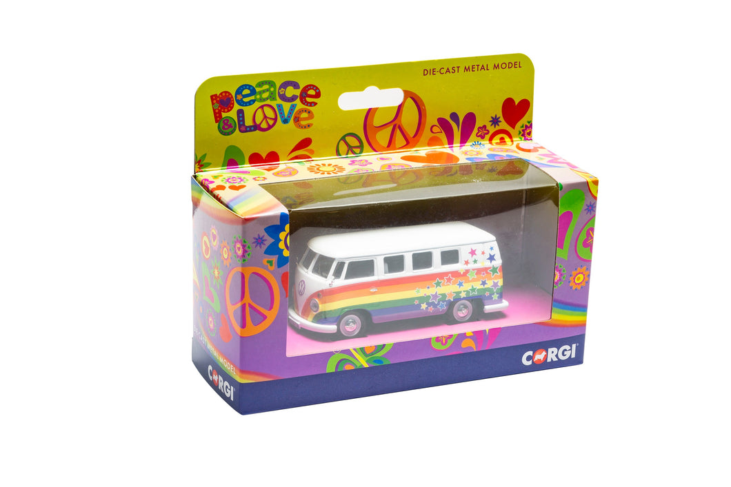 Volkswagen Campervan - Peace Love and Wishes 