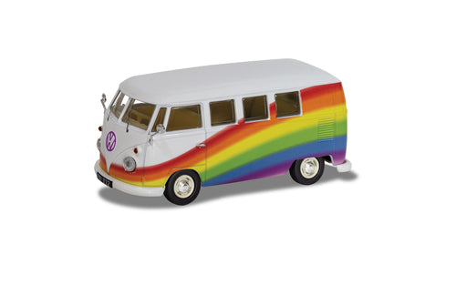 Volkswagen Campervan - Peace Love and Rainbows