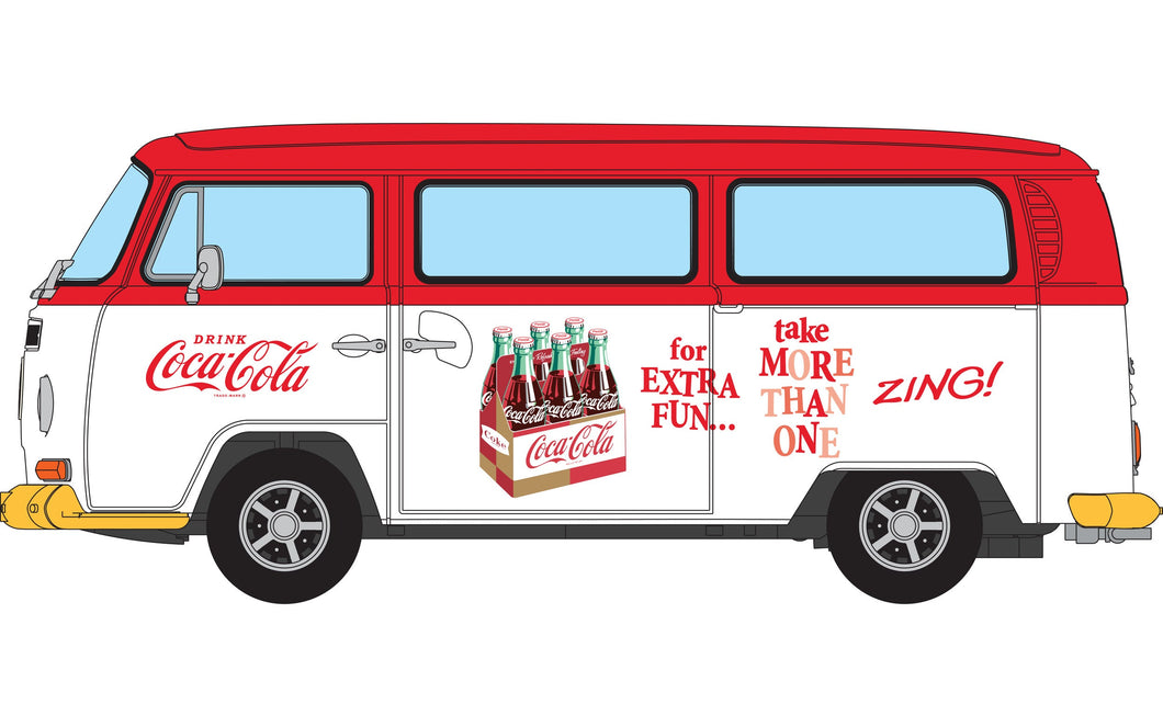 Coca Cola VW Camper - Zing