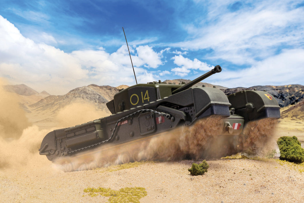 British Churchill Mk.IV Tank, 'To Catch a Tiger', 'TOLEDO', C Squadron, 14 Troop, 21st (Army) Tank Brigade, Tunisia, April 1943 - CC60113  - PRE ORDER