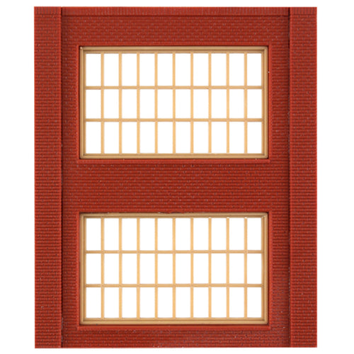 Two-Storey Steel Sash Window (x4)