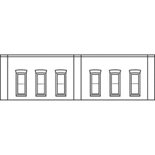 Load image into Gallery viewer, Single Storey Window (x3) - Bachmann -DPM60112
