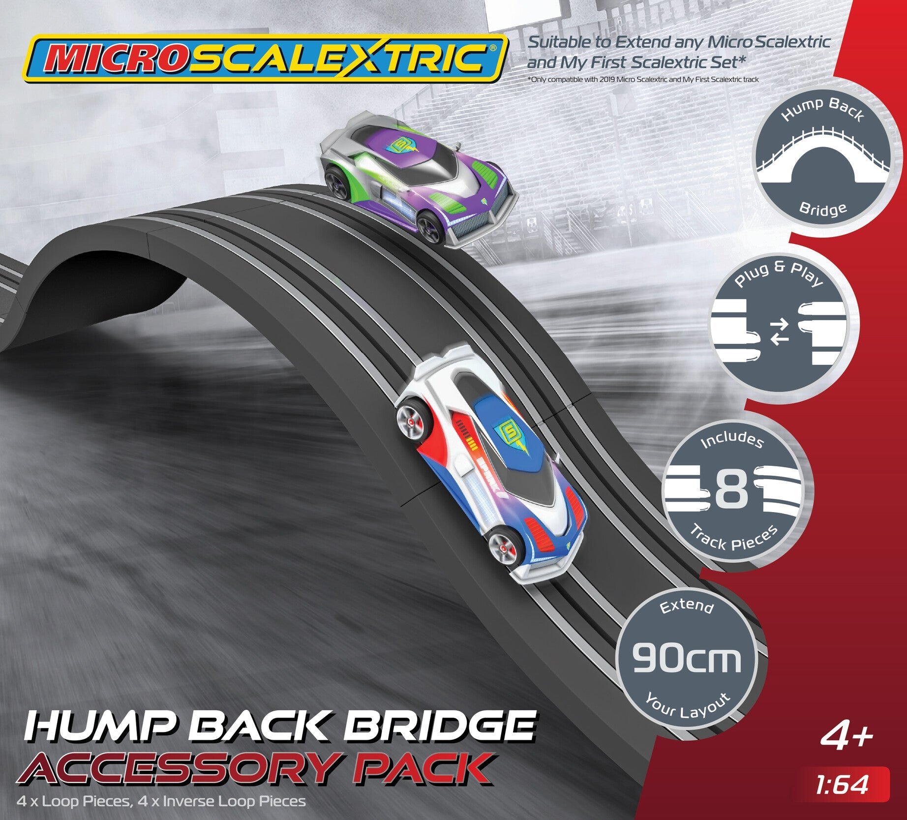 Scalextric Micro G2226 Batwheels Prank – Voiture Slot Solo Batman – Échelle 1:64 – Collectionneur Adulte – Dès 14 Ans
