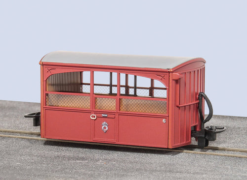 Ffestiniog Railway 4 BUG BOX ZOO CAR 1970/80s RED