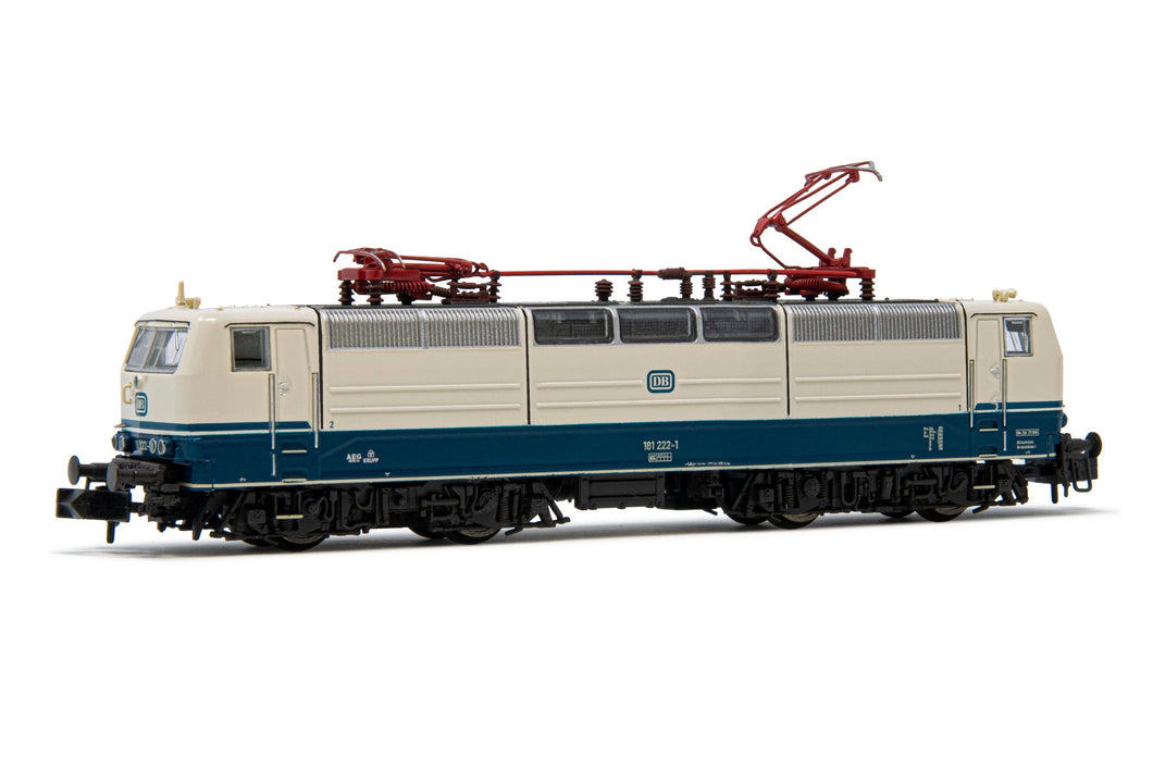 DB, electric loco class 181.2, blue/beige livery, period IV Arnold HN2492