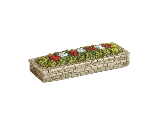 Raised Flower Bed Stone Built