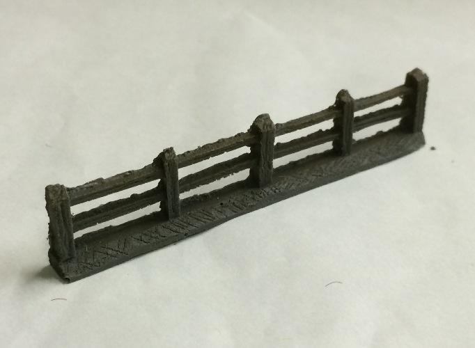 15mm Old Farm Fencing - - J157