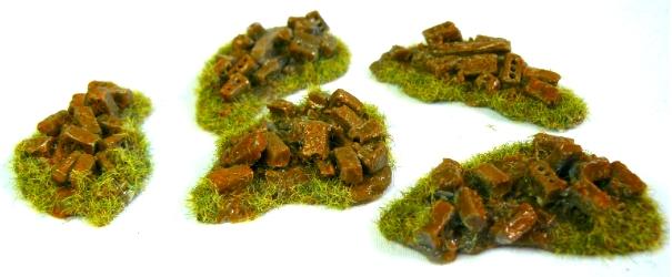 OO BUILDERS RUBBLE ( 2 PER PACK ) - JR1
