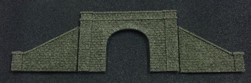 Single Track 00 Gauge Javis Stone Tunnel Portal 2 Side Walls Railway - JSTPOOS