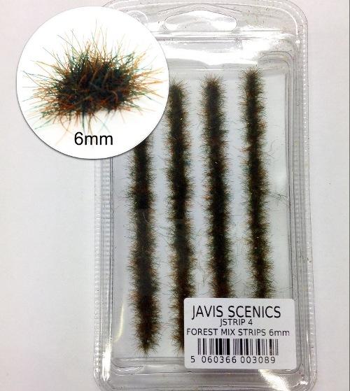 Static Grass Strips - Forest 6mm - JSTRIP4