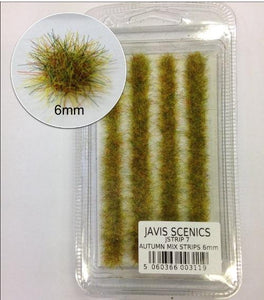 Static Grass Strips - Autumn 6mm - JSTRIP7