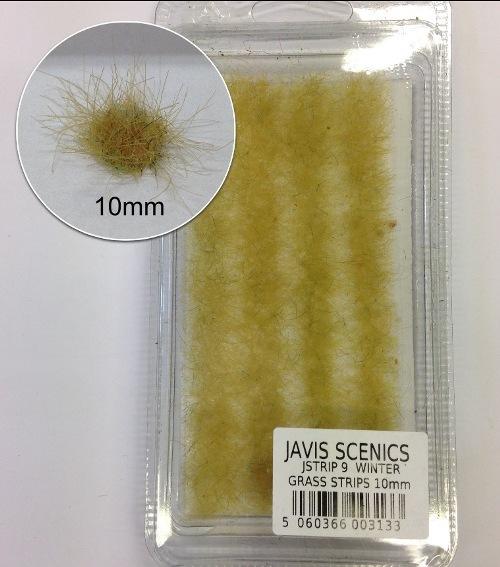 Static Grass Strips - Winter Grass 10mm - JSTRIP9