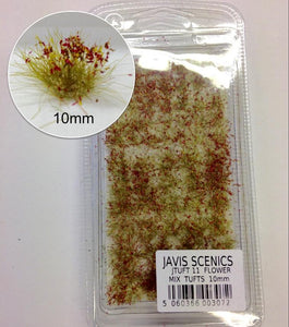 Static Grass Tufts- Flower Mix 10mm - JTUFT11
