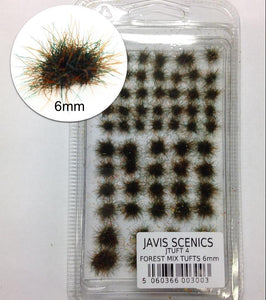 Static Grass Tufts- Forest 6mm - JTUFT4