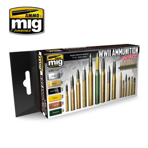 AMMUNITION COLOURS ACRYLIC PAINT SET