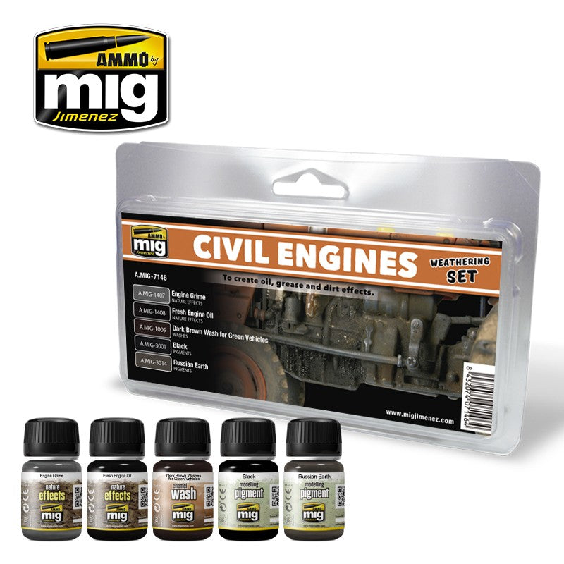 CIVIL ENGINES WEATHERING SET