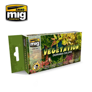 VEGATATION DIORAMA COLOURS SET