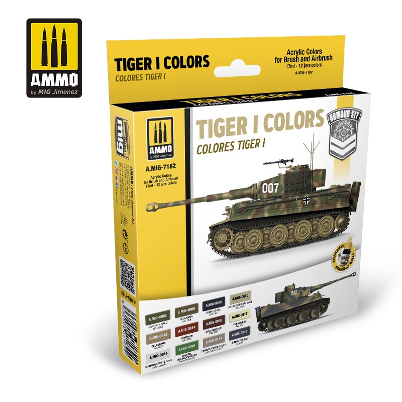 TIGER I Colors Set