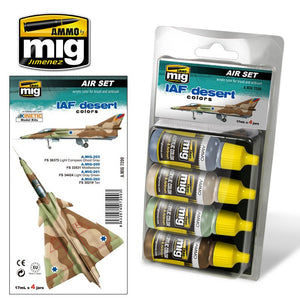 IAF DESERT COLOURS PAINT SET