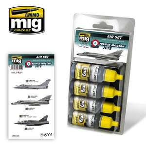 FRENCH MODERN JETS ACRYLIC PAINT SET