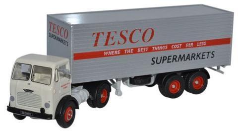 Leyland Octopus Beaver Box Trailer Tesco   76LO001   1:76 Scale,OO Gauge